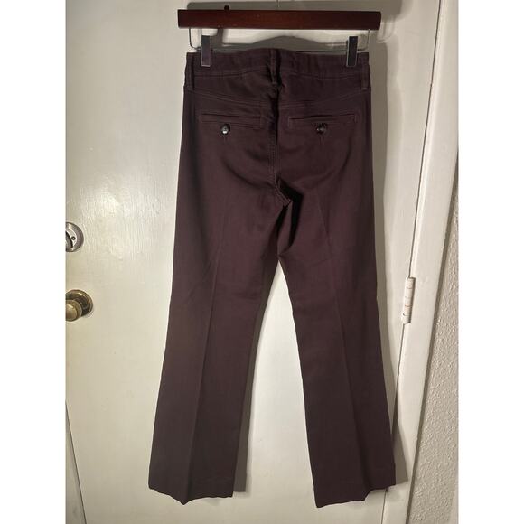 Joe’s Jeans Purple Wide Leg Trouser 26 Corporate Siren Classic Preppy Work Wear - Picture 2 of 11